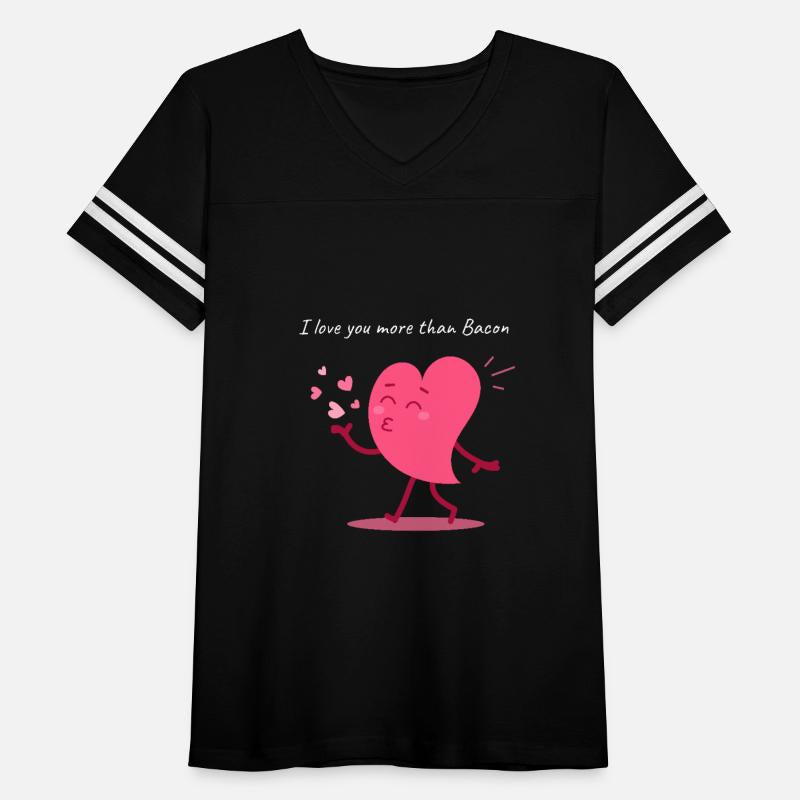 Love You More Than Bacon Valentine’s Day TShirt