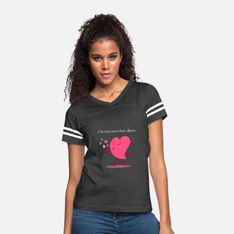 Love You More Than Bacon Valentine’s Day TShirt