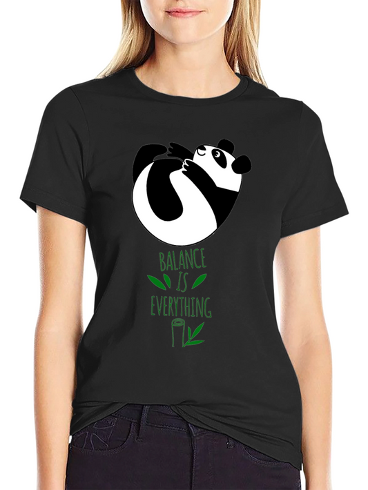 Balance is Everything Panda Graphic Tee