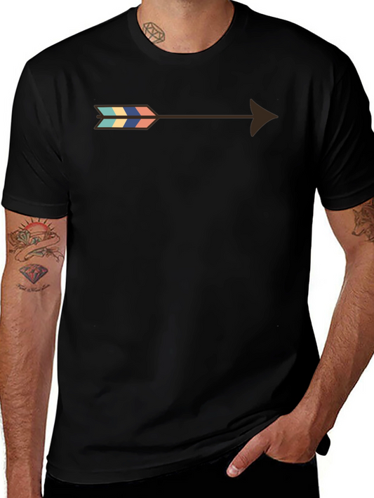 Modern Arrow Graphic Tee - Unisex Soft Cotton Shirt