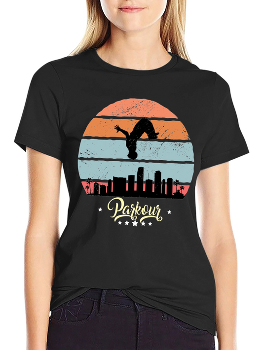Parkour Sunset T-Shirt - Urban Athlete