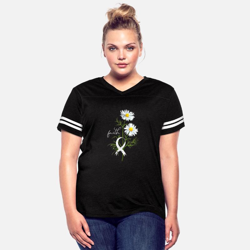 Lung Cancer Month Fight Support White Ribbon