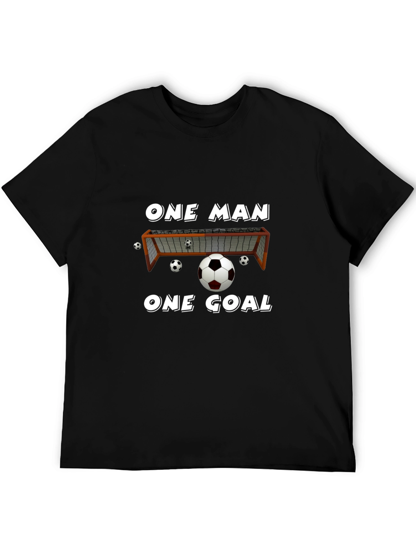 One Man One Goal Soccer T-Shirt