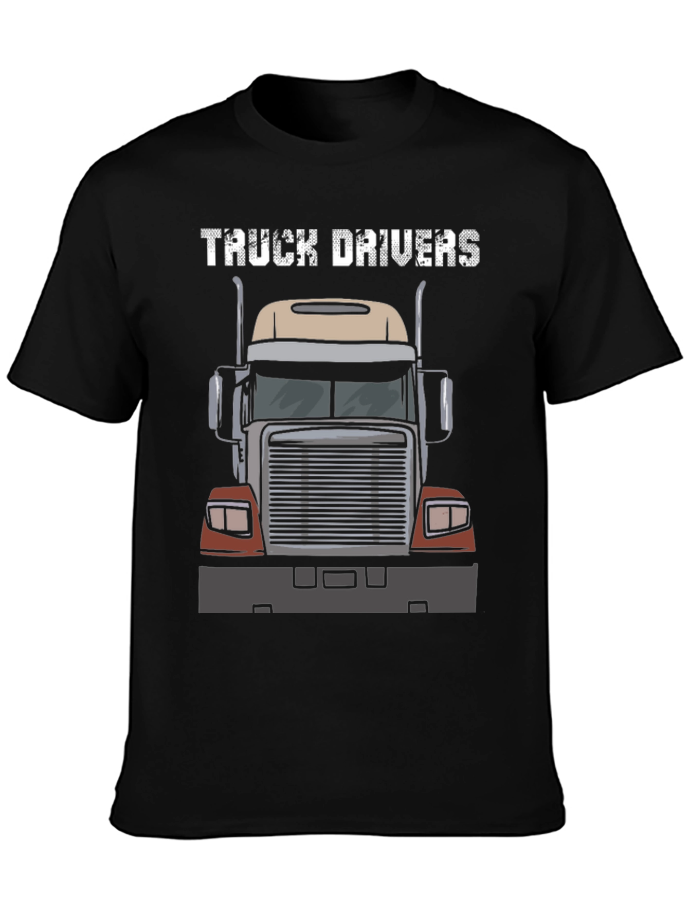 Truck Driver Tee - Classic Truck Graphic