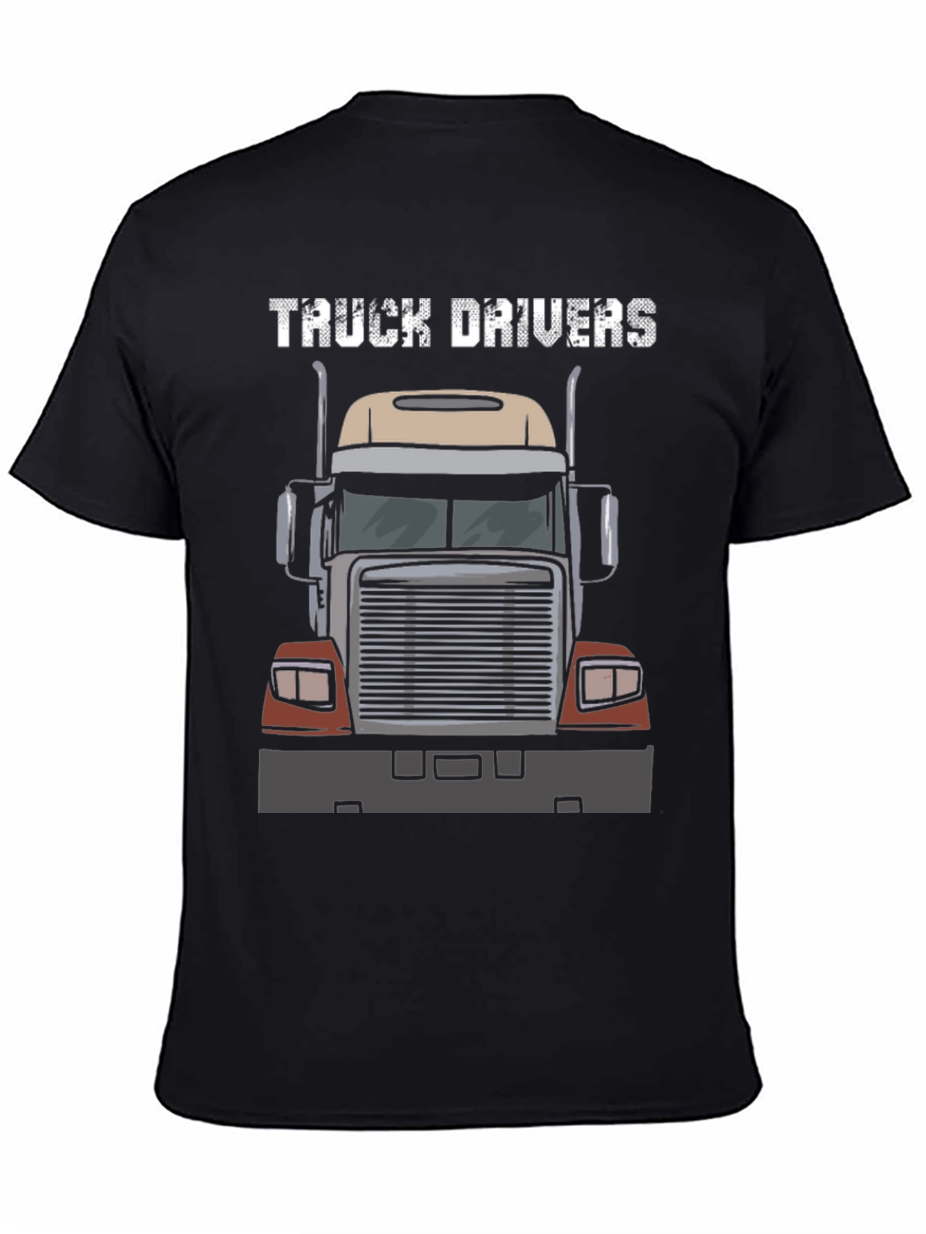 Truck Driver Tee - Classic Truck Graphic