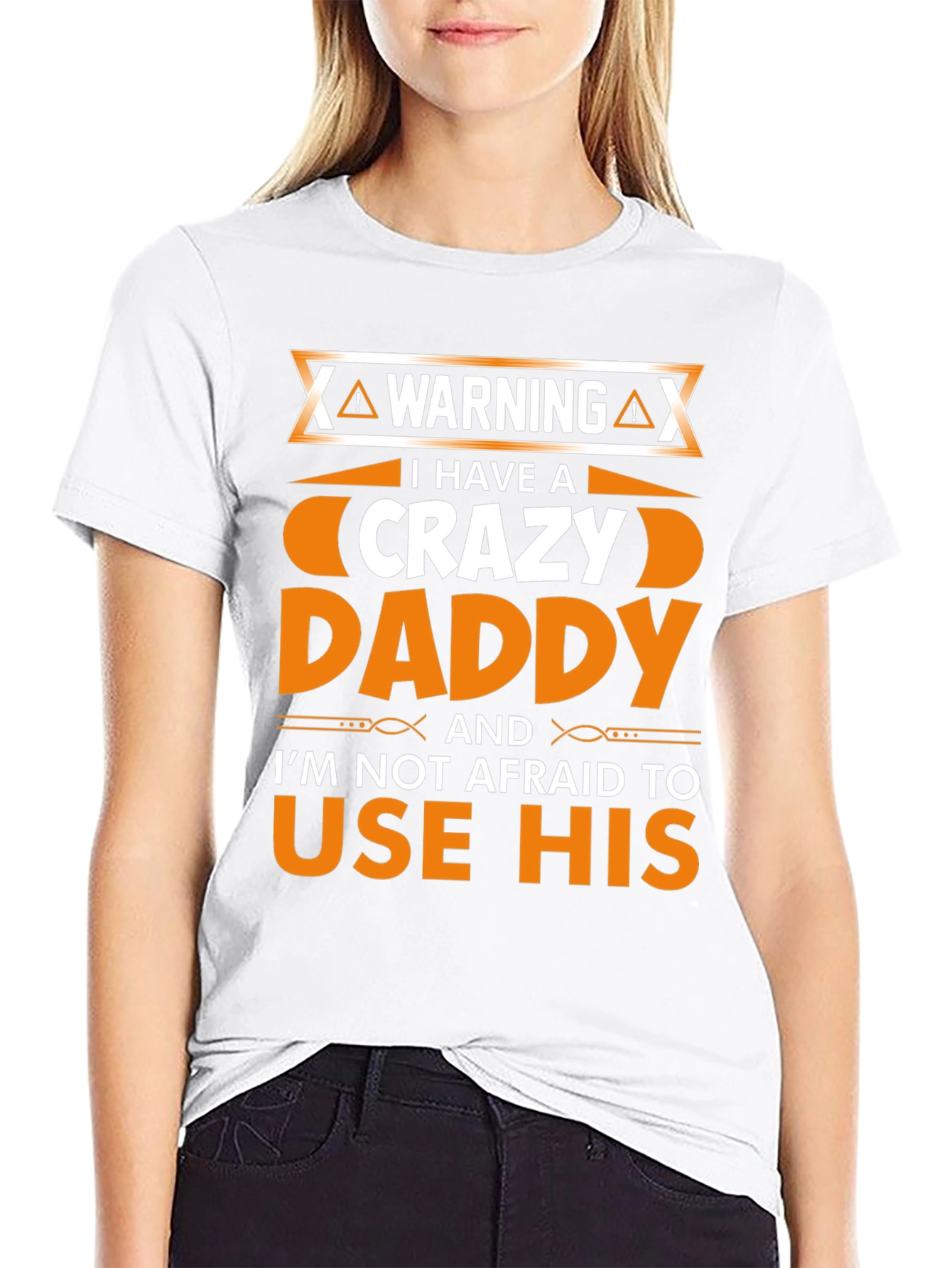 Crazy Daddy T-Shirt Novelty Fathers Day Gift