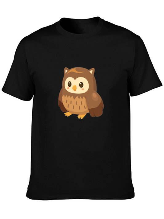 Cute Owl Graphic Tee - Unisex Short Sleeve T-Shirt