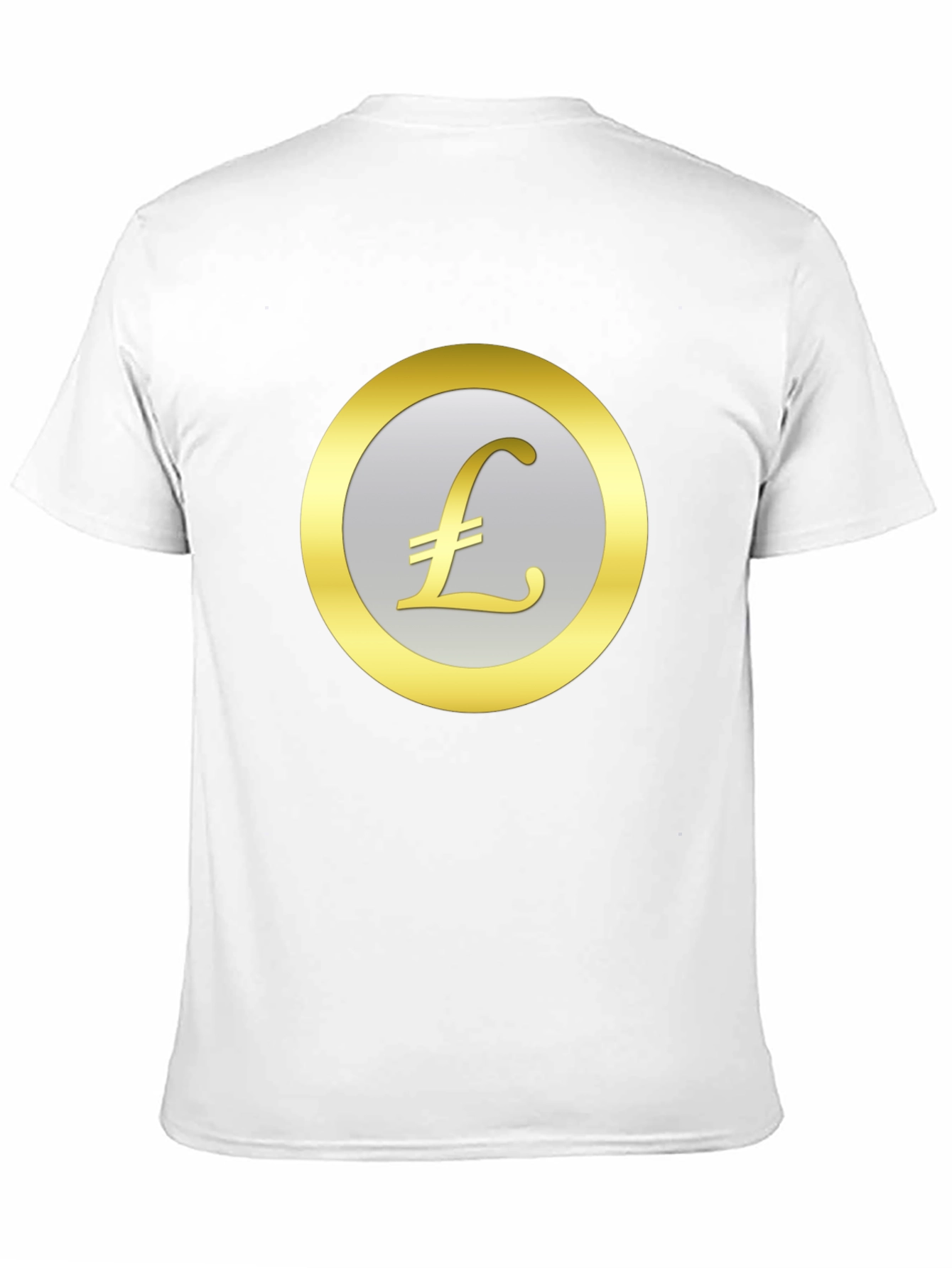 Pound Sign Graphic Tee - Black Cotton T-Shirt