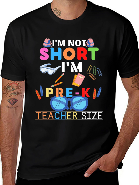 Pre-K Teacher Size T-Shirt - Back to School
