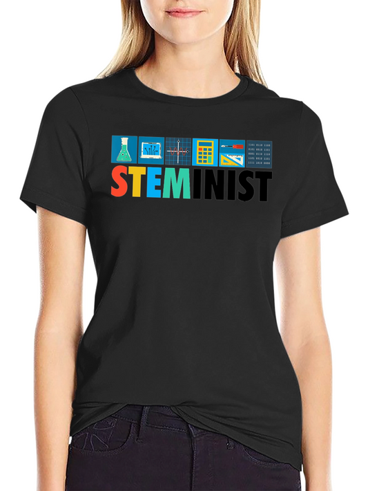 STEMinist Science & Equality Graphic T-Shirt