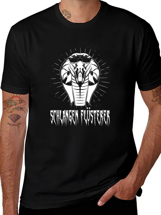 Cobra Snake T-Shirt - Schlangenflüsterer Graphic Tee