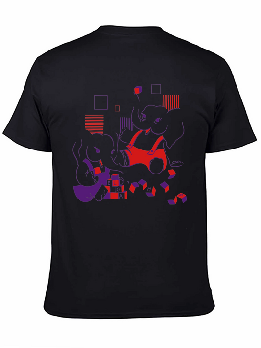 Elephant Block Party Graphic Tee