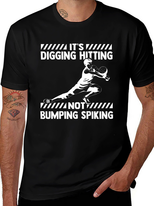 Volleyball Digging Hitting T-Shirt