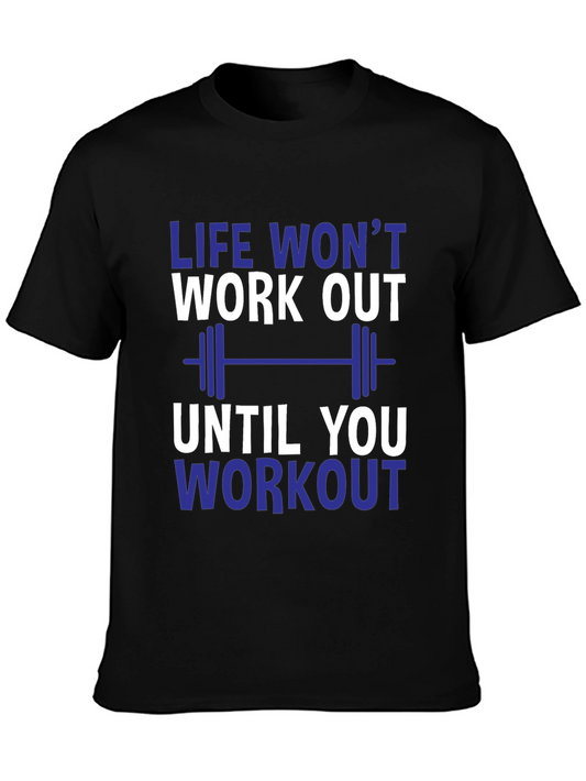 Workout Motivation Graphic Tee