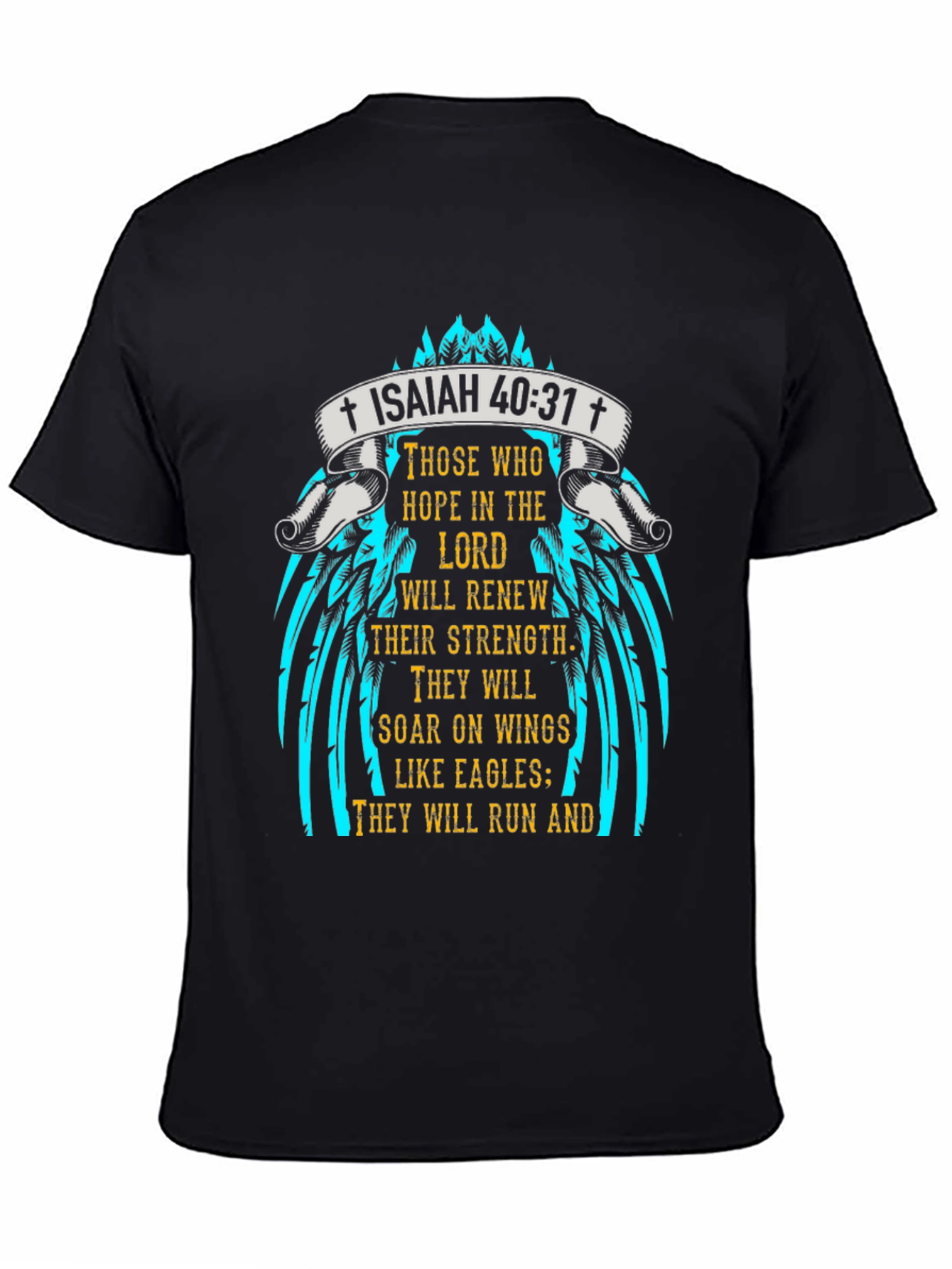 Isaiah 40:31 Christian T-Shirt