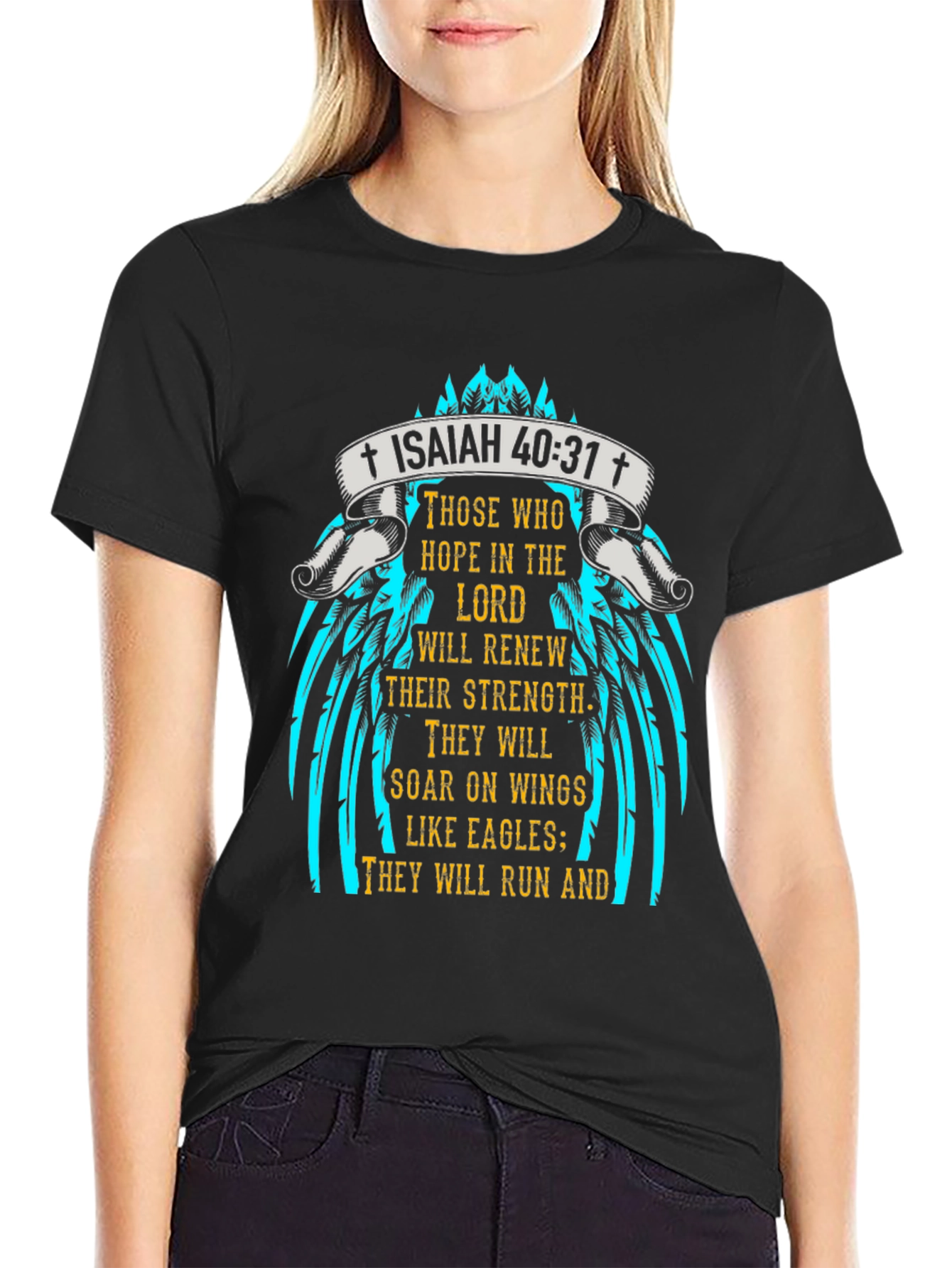 Isaiah 40:31 Christian T-Shirt