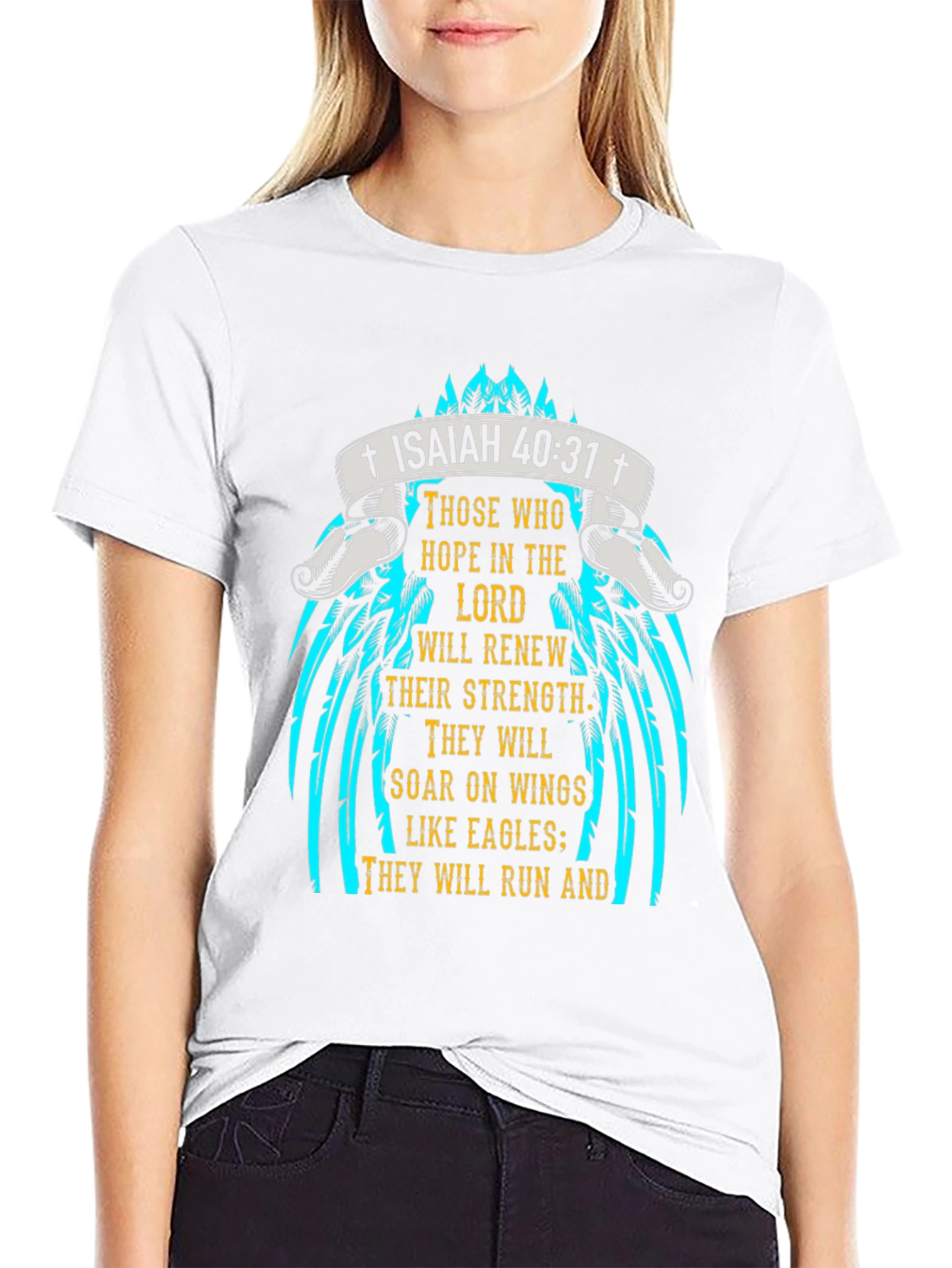 Isaiah 40:31 Christian T-Shirt