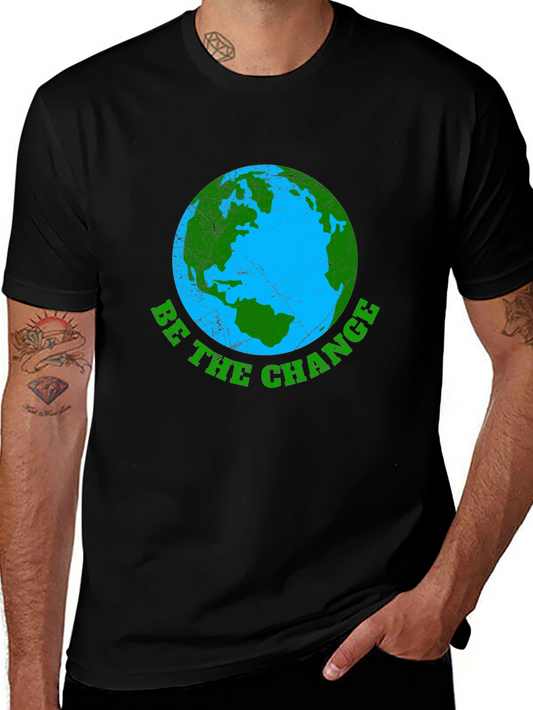 Be The Change Earth Graphic Tee