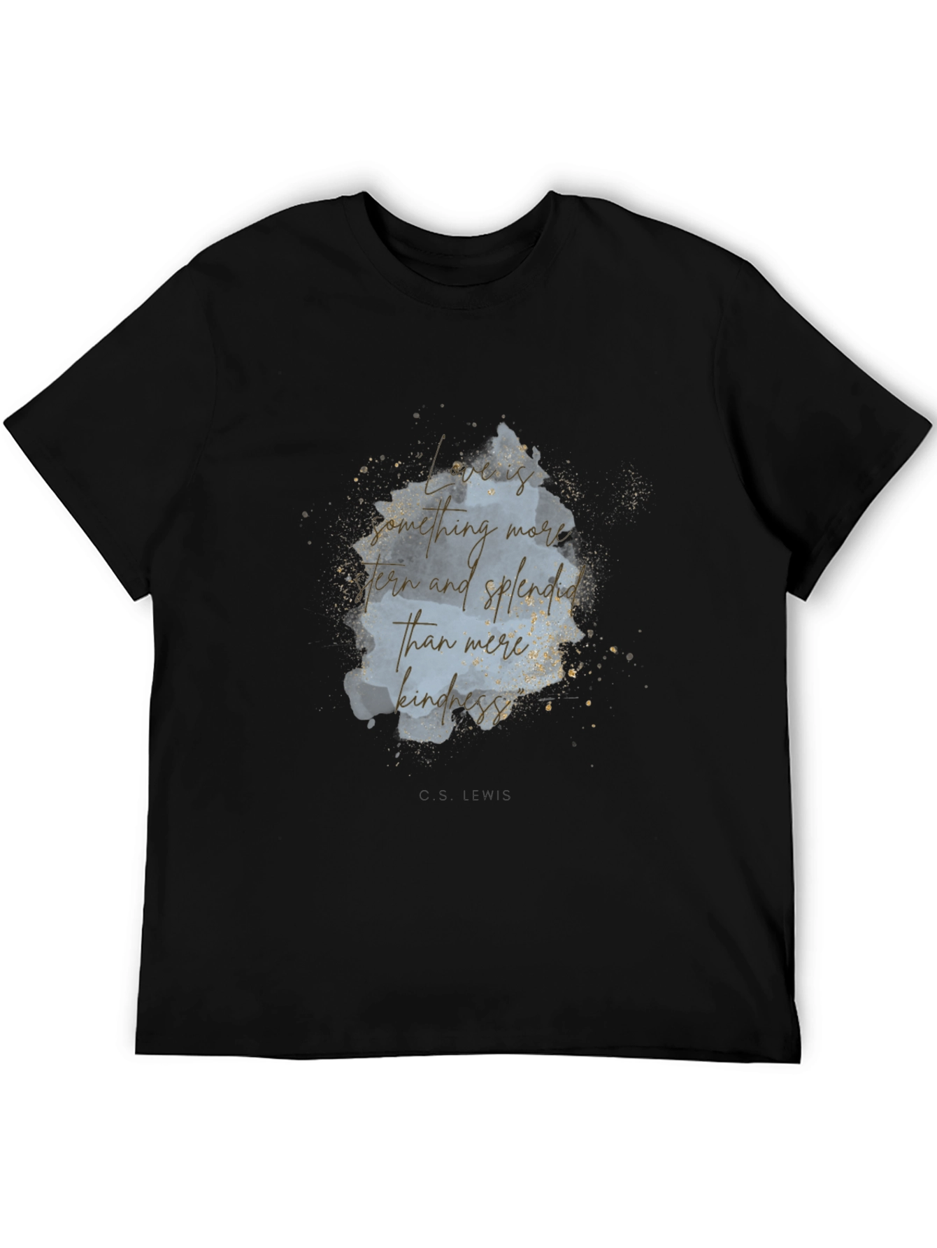 Kindness Graphic Tee - Mens Black T-Shirt