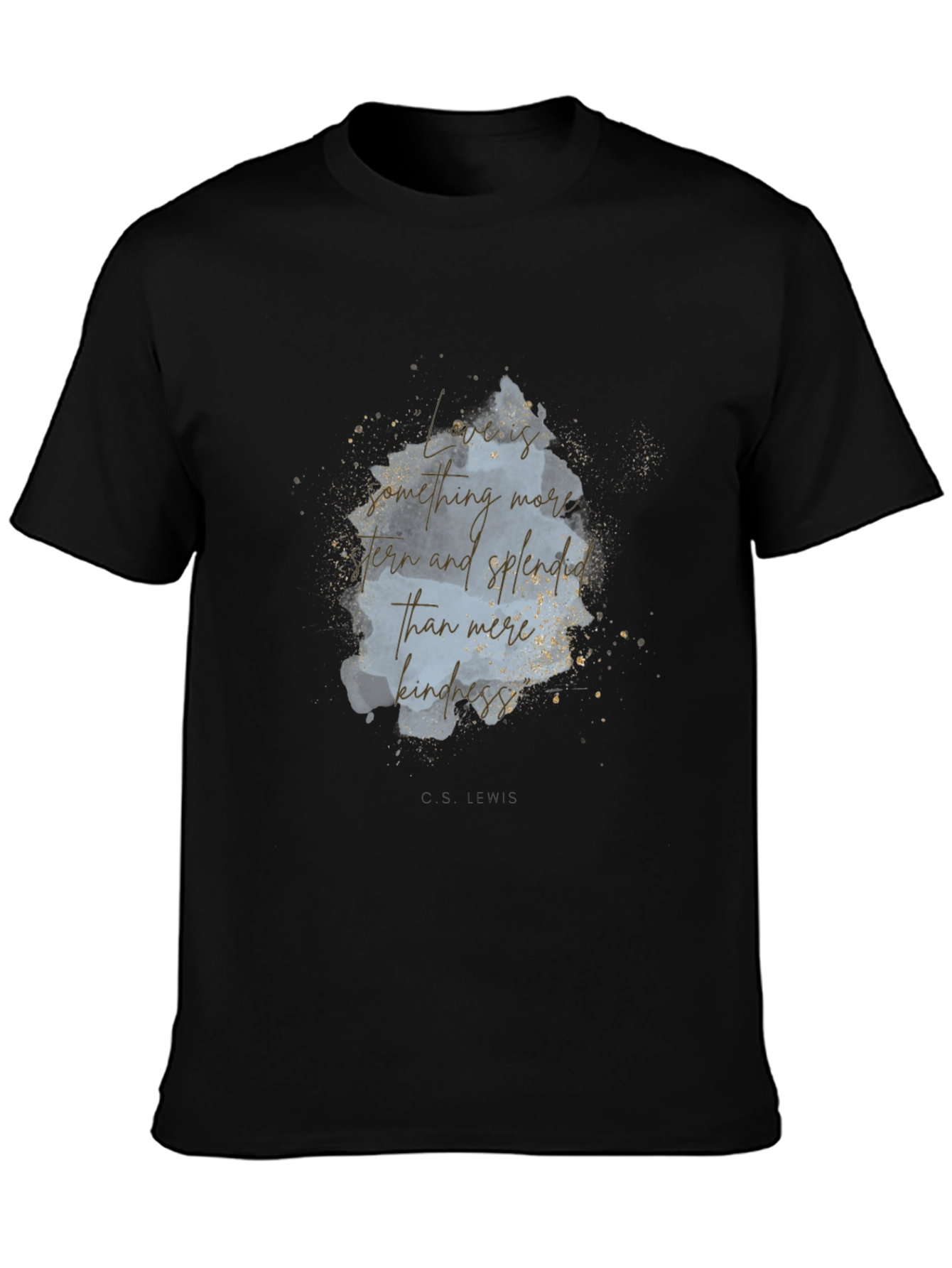 Kindness Graphic Tee - Mens Black T-Shirt