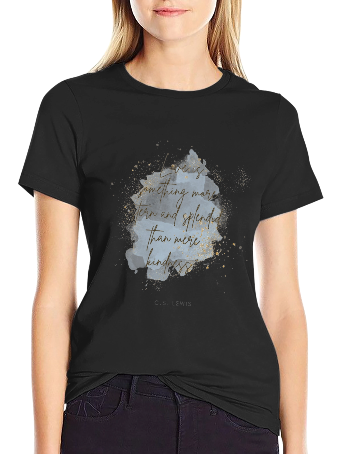 Kindness Graphic Tee - Mens Black T-Shirt