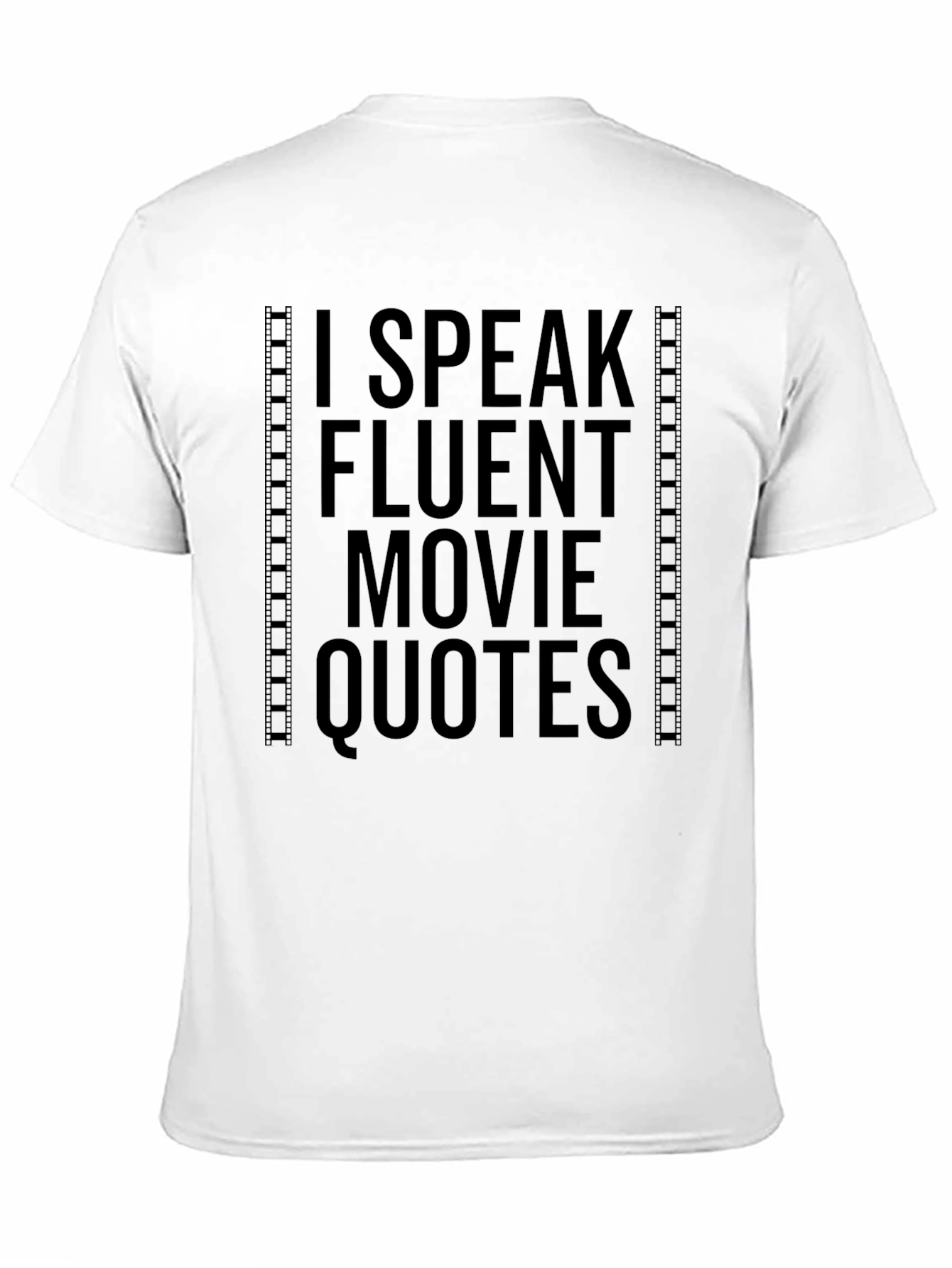 Fluent Movie Quotes T-Shirt - Black Graphic Tee
