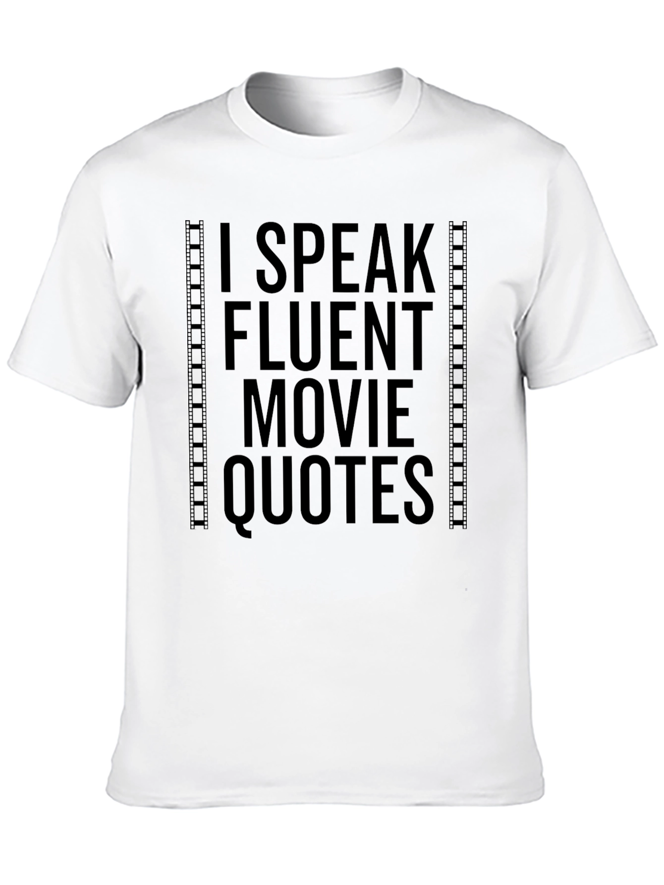 Fluent Movie Quotes T-Shirt - Black Graphic Tee