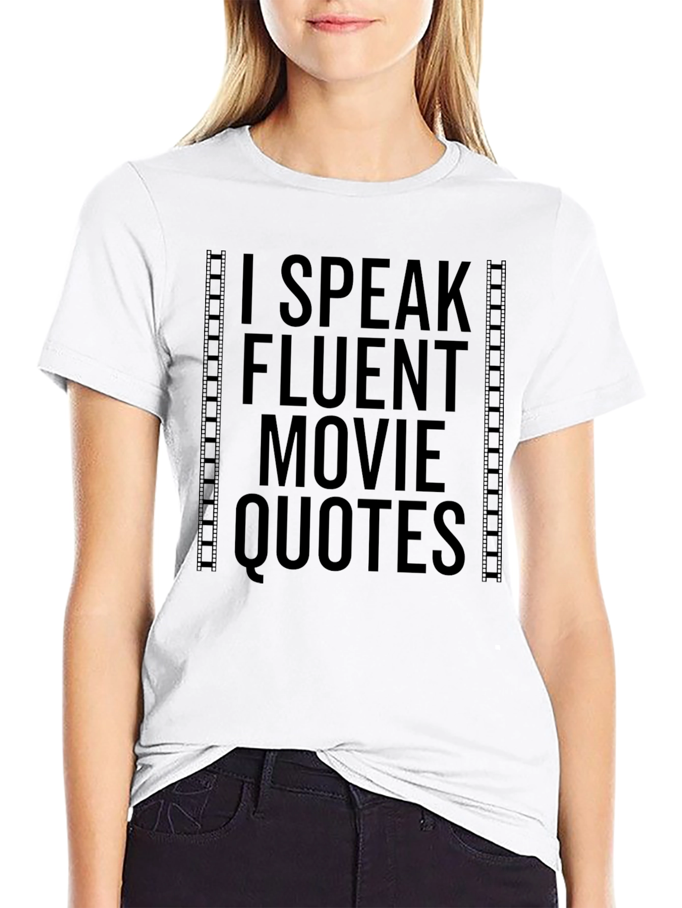 Fluent Movie Quotes T-Shirt - Black Graphic Tee