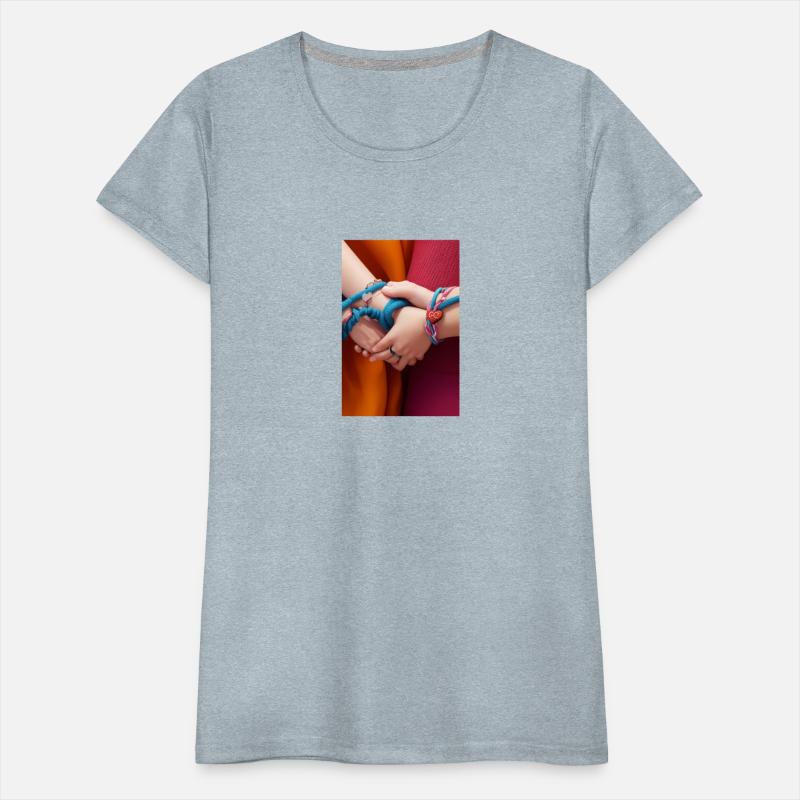 Mains enlacées avec bracelets assortis illustra