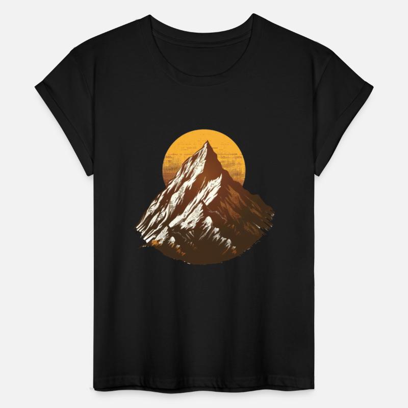 Majestic Mountain Peak at Sunrise