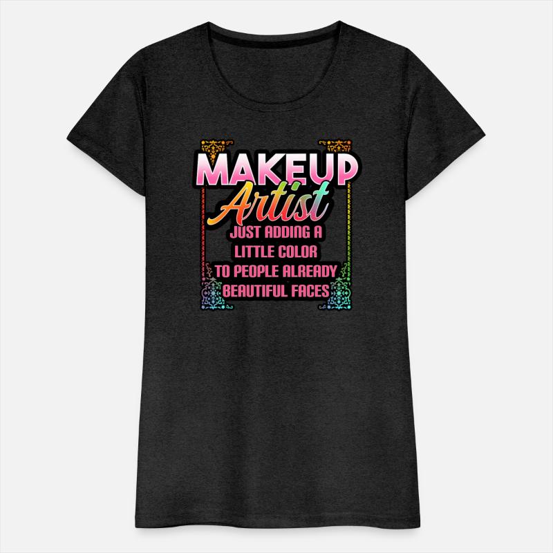 Makeup Artist Just Adding A Little Color To People