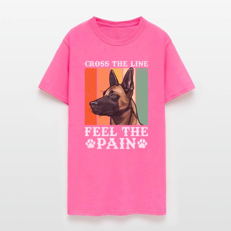 Malinois CROSS THE LINE FEEL THE PAIN Belgian