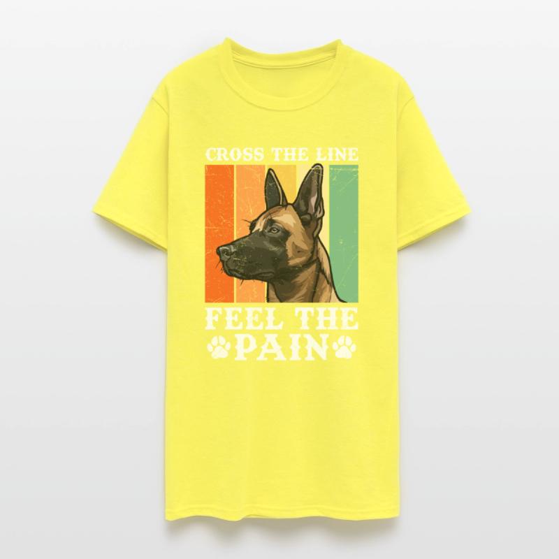 Malinois CROSS THE LINE FEEL THE PAIN Belgian
