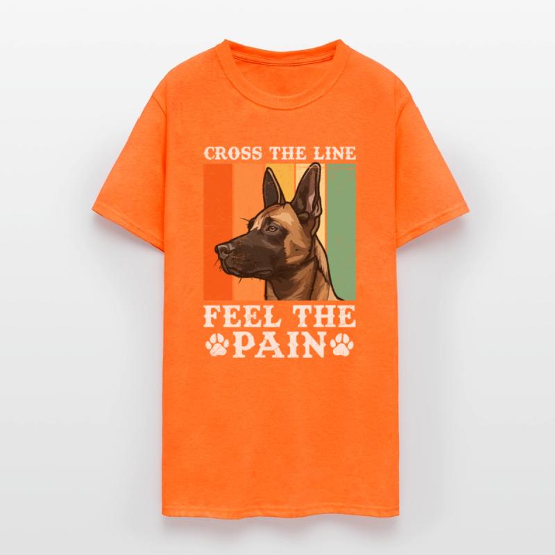 Malinois CROSS THE LINE FEEL THE PAIN Belgian