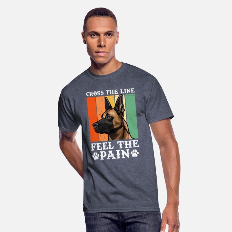 Malinois CROSS THE LINE FEEL THE PAIN Belgian