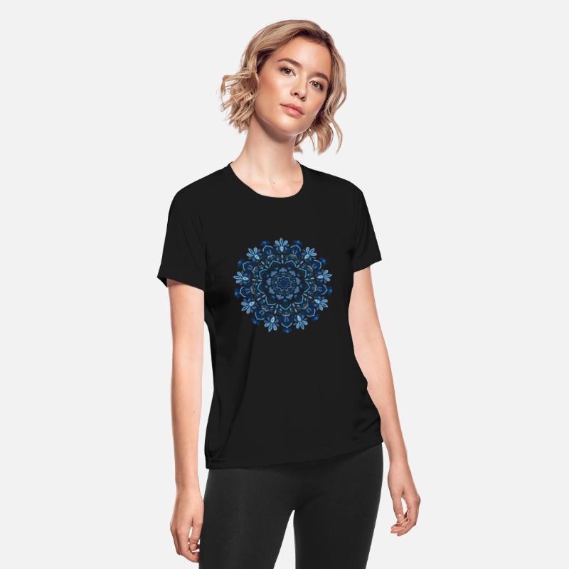 Mandala in blue
