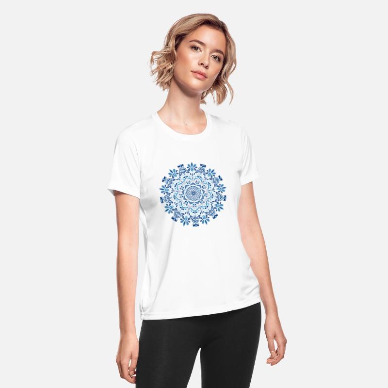 Mandala in blue