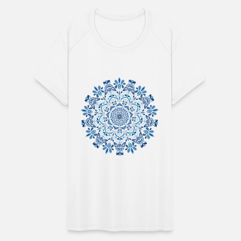 Mandala in blue