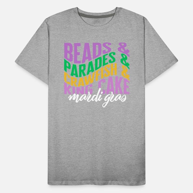 Mardi Gras Fleur De Lis Shirt, Beads Parades