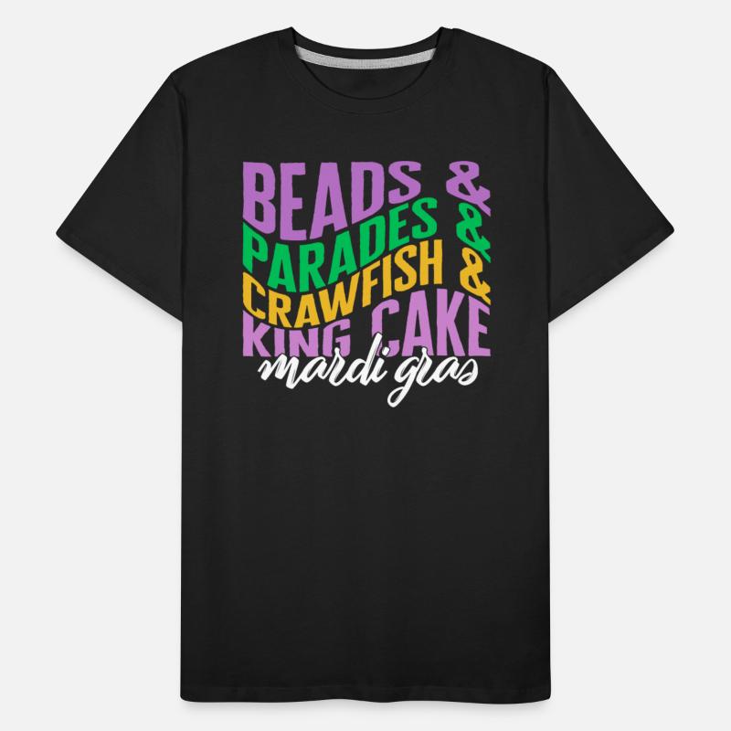 Mardi Gras Fleur De Lis Shirt, Beads Parades