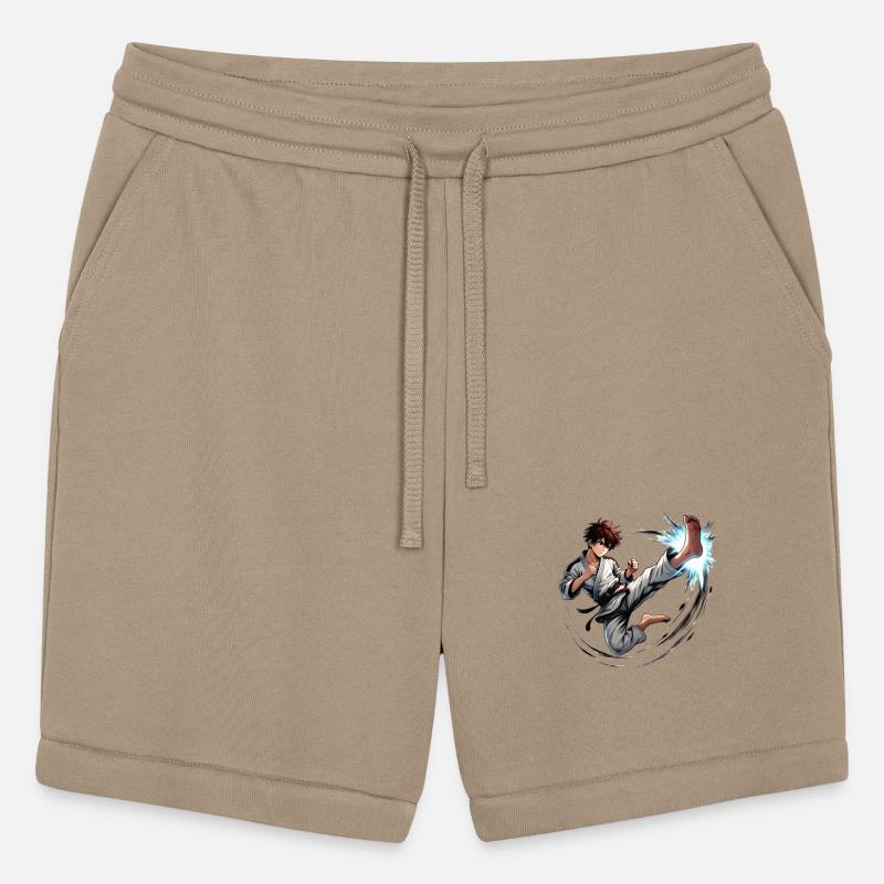 Martial Artist’s Powerful Kick