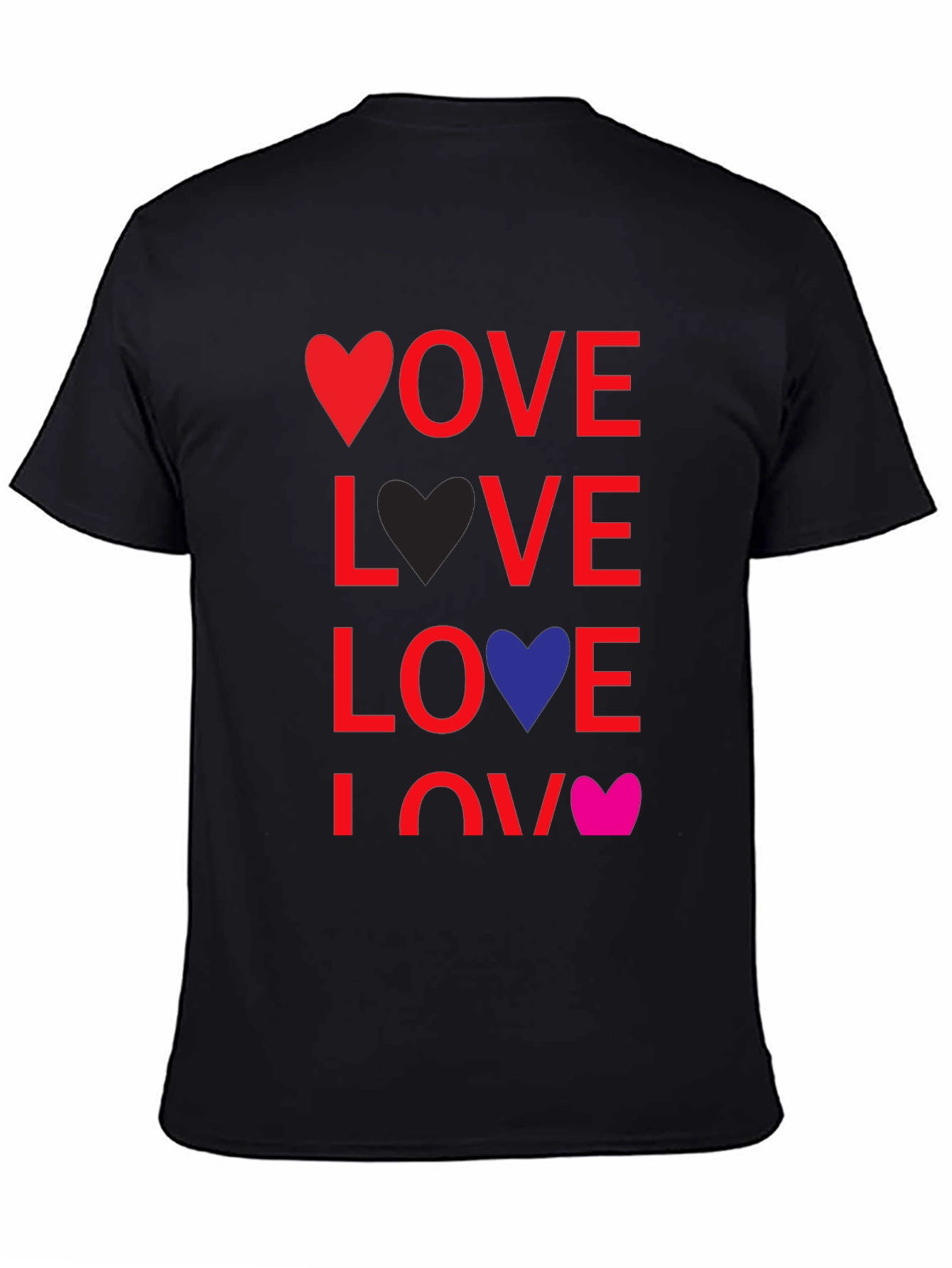 Love Heart T-Shirt - Fun Graphic Tee