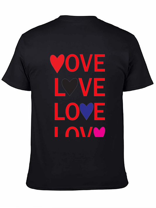 Love Heart T-Shirt - Fun Graphic Tee