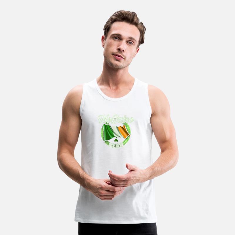 Mcguire Surname Irish Last Name Ireland Flag