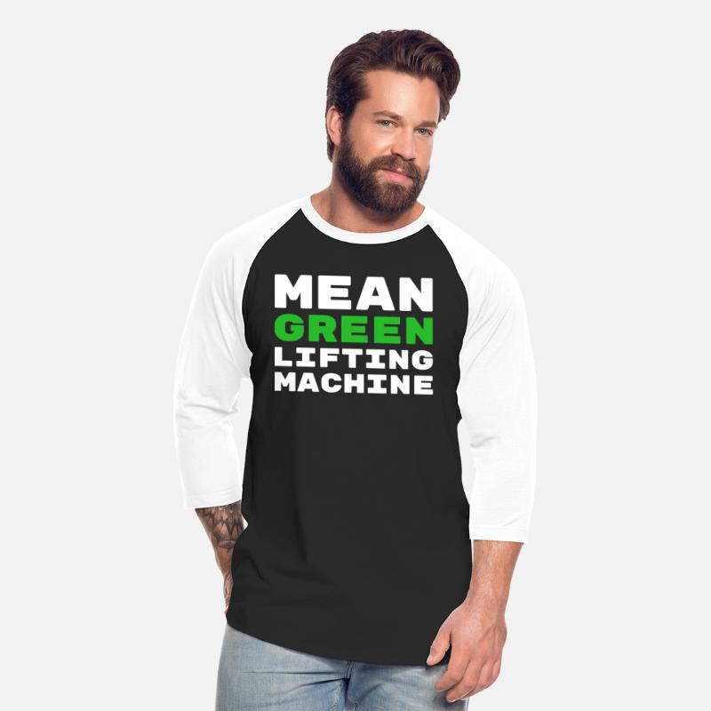 Mean Green Lifting Machine Avocado Gym TShirt