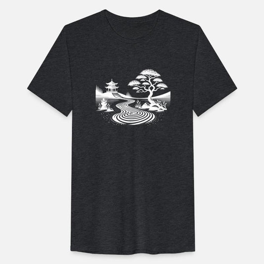 Meditative Balance Japanese Temple Garden