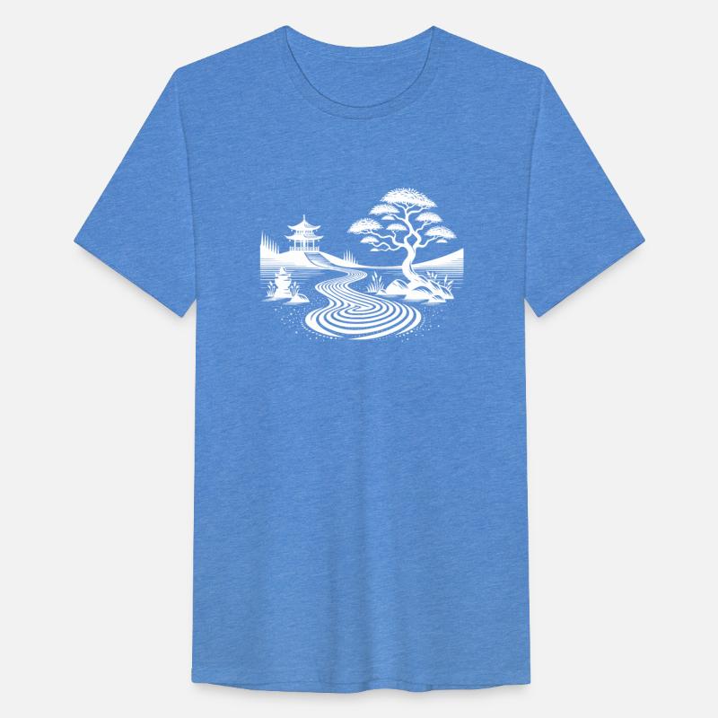 Meditative Balance Japanese Temple Garden