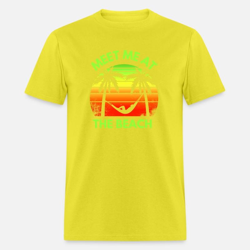 Meet Me At The Beach - Sunset and Palm tree