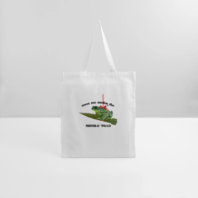 Meet me under the missile toad – mistletoe pun