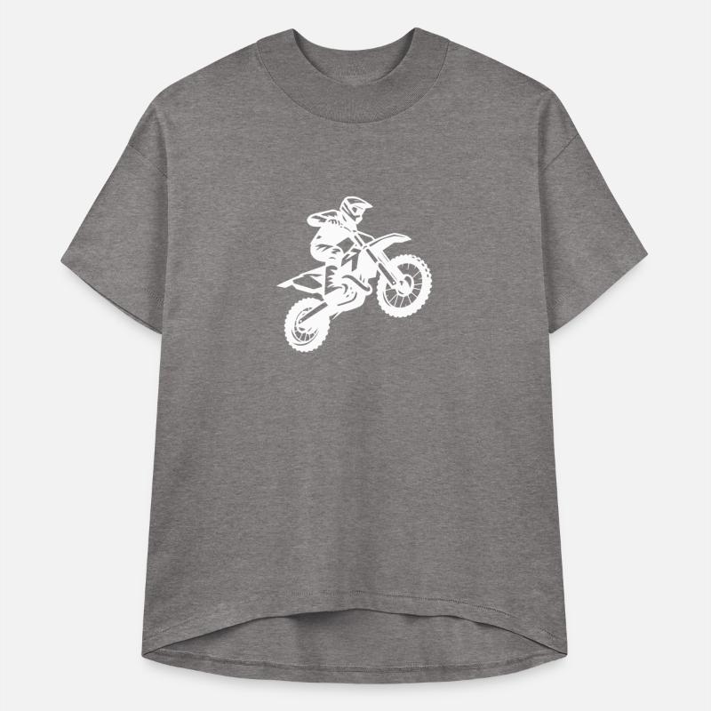 Men Motorsport Offroad Enduro Machine Jump